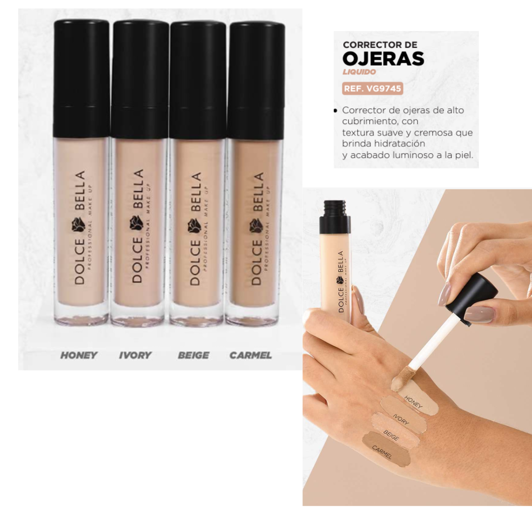 SET ROSTRO  BASE-CORRECTOR-POLVO- 3 EN 1